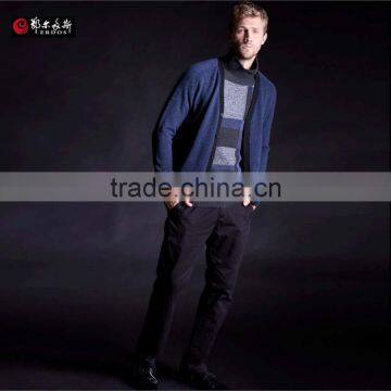 Erdos 2017 spring fancy knitting men cashmere sweater