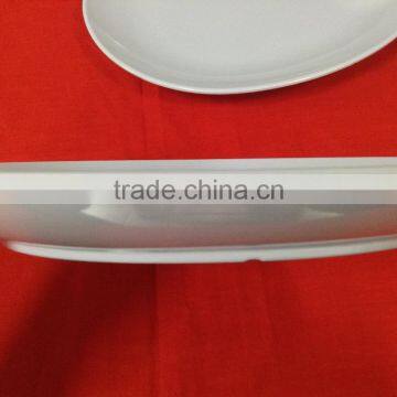 Malaysia Made Peach Shape Melamine Dinner Plate photo-5