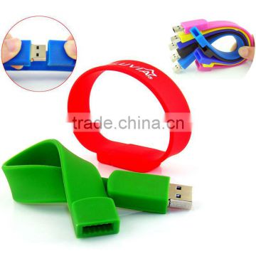 Promotion bracelet USB Storage Drive, USB Flash Drive Wristband, USB Wristband