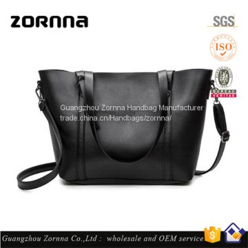 Zornna 2017 Latest models European microfiber large fashion tote mature leather shoulder women handbags