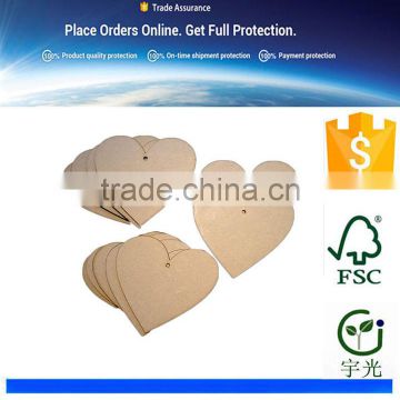 10x Wooden Heart Shapes Craft Blank, Card Making, Christmas, Wedding