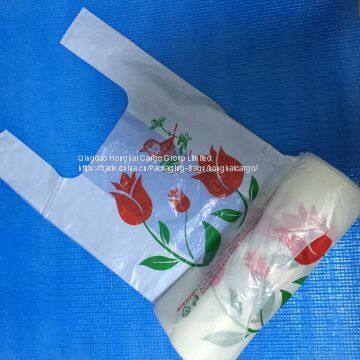 Cheaper Price Vest Handle Carrier Plastic Bag t Shirt Plastic Bag photo-3