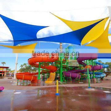 HDPE Waterproof Polyester Sun Shade Sail Awning Shade Tarps photo-3