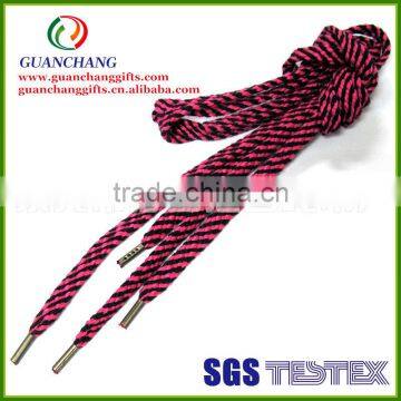 Factory Custom Wholesale Sprot Tubular Polyester Shoelace