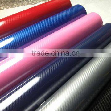 3D carbon fiber vinyl wrap for cars
