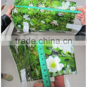 flower pp garden bag with 3 handles