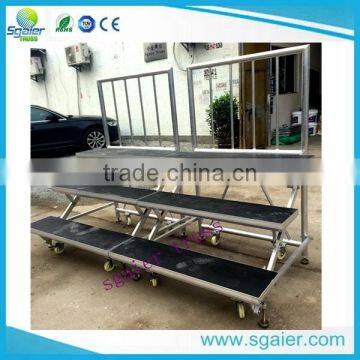 Folding Portable Stairs Choral Risers