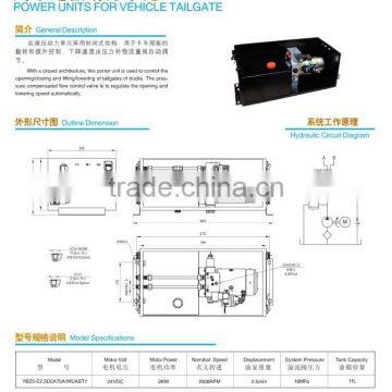 Professional Power Pack Unit for Wing Truck photo-6