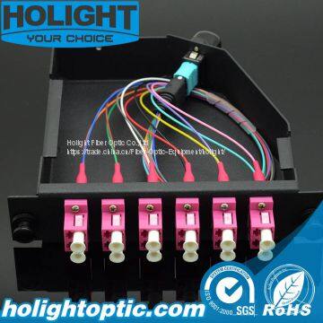 MPO Cassette MPO to LC Om4 Patch Cable photo-3