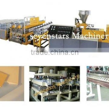 WPC foam board production line