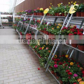 204 Display Flower Cart Pot Trolley Rack photo-3