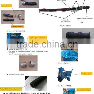 OEM Supplier ISO Certificate LZ3AR Air Motor Driven Dry Refractory Gunning Machine photo-4