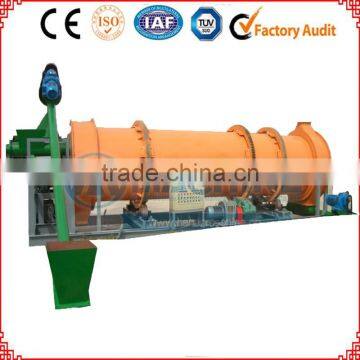 Industrial Rotary Drum Dryer 9.5' x 48', Set up for Drying Sawdust photo-6