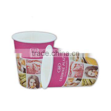 Wholesale 16oz Hot Sell pe Coated Custom Cold Drink Coffee Paper Cups photo-2