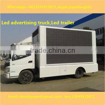 Outdoor P10 Mobile Truck/trailer Led Display For Advertising photo-3