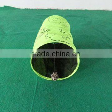 Pet Tunnel Puppy Dog Fun Collapsible Pet Obedience Agility Training Tunnel Striped Cave Chute Tool photo-2