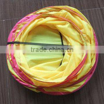 2016hot Sellling Arrive T Style Cat Tunnel Pet Toy Wholesale Candy Color Polytser Cat Tunnel photo-6