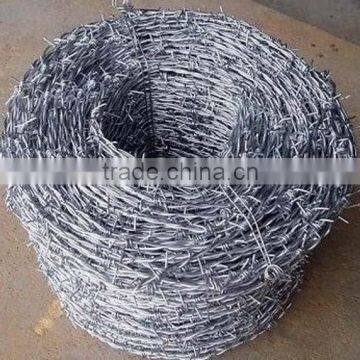 Galvanized steel wire for barbed wire rope