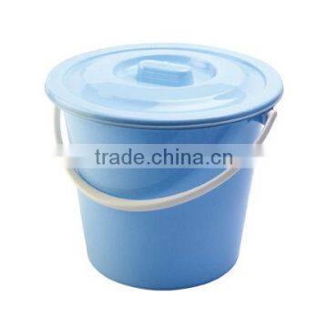 household plastic bucket13L with handle,fruit design bucket,bucket with lid