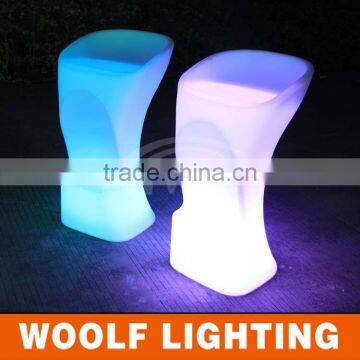 Remote Color Changing Stylish Rechargeable LED Flashing Bar Stool