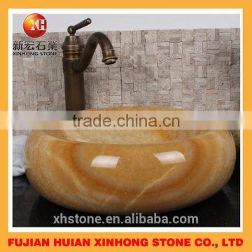 Irregular Shape Granite Stone Basin With High Polished photo-2