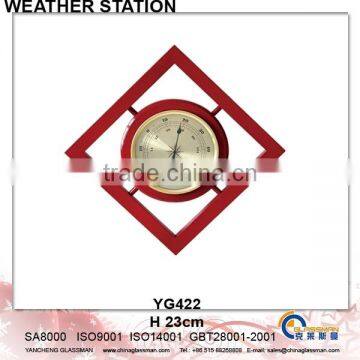 Weather Station With Wood Frame YG422