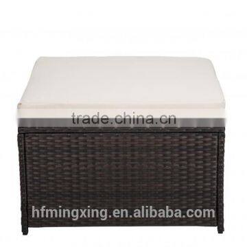 6 PCS Outdoor Patio Sofa Set Sectional Furniture PE Wicker Rattan Deck Couch photo-5