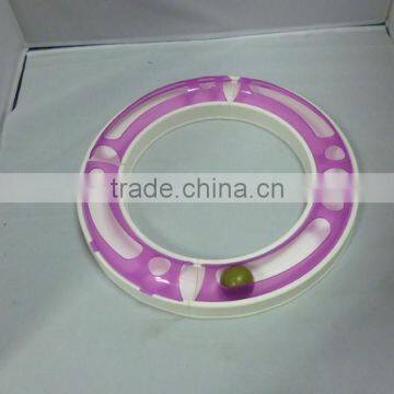 Popular Hot Selling Pet Toys Kitty Round Bout Railways Toy For Cat High Quality Pathway Racing Way For Cats Turbo Track Cat Toy photo-3