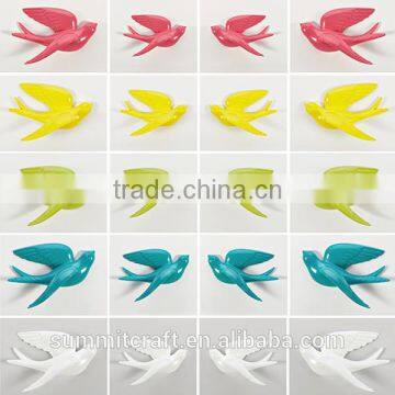 3D Color Bird Resin Room Decor 3d Wall Stickers