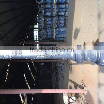 2017 New Design H3.6M Ductile Iron Lighting Column Decorative Lamp Pole Street Lighting Pole photo-5