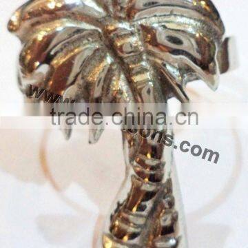 cooper plated napkin ring | colouredfull decorative napkin ring for table used