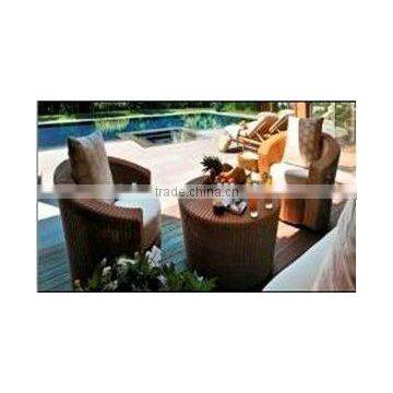 3pcs simple rattan sofa sets rattan garden furniture