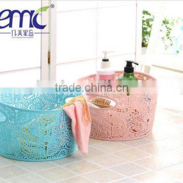 New Hot Selling Lace Hollow Plastic Storage Basket (small) photo-4