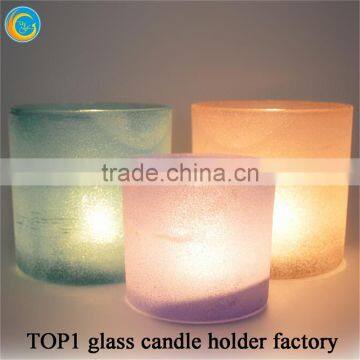 2016 Glass Candle Holders Set New