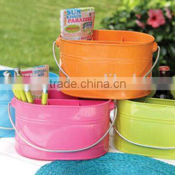 Metal Bucket Pail With Bottle Opener photo-4