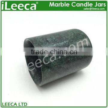 Dark Green Marble Jars for Candle Making photo-3