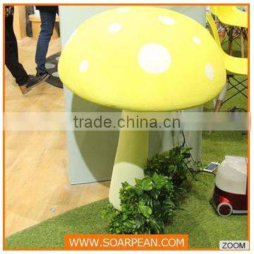 Shop Window Display/ Garden Custom Decorative Fiberglass Mushroom photo-4