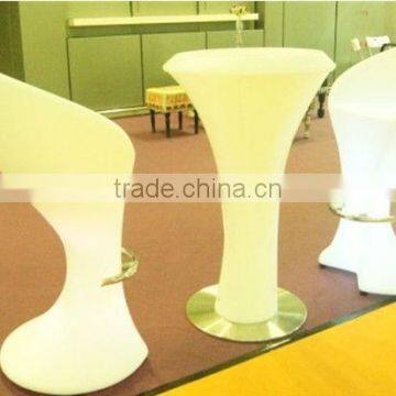 Hot Sale Night Club RGB Lighting Plastic LED Bar Stool With 16 Colors Change photo-2