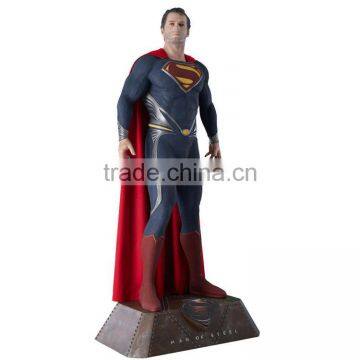 Outdoor Garden Decoration Resin Craft Life Size Superman Statue photo-5