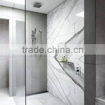 High Quality Non-slip Natural Stone Bathroom Floor Marble Tiles photo-2