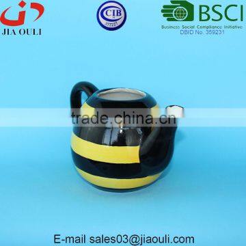 With Embossed Decorative Flower Ceramic Teapot for Flower Pots photo-4