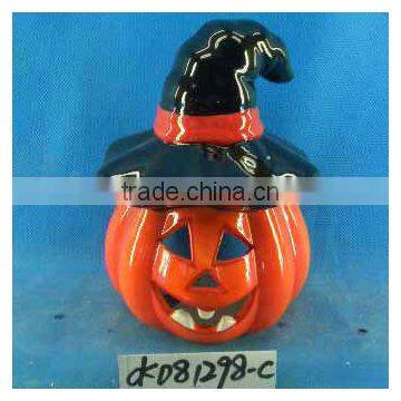 ceramic halloween pumpkin