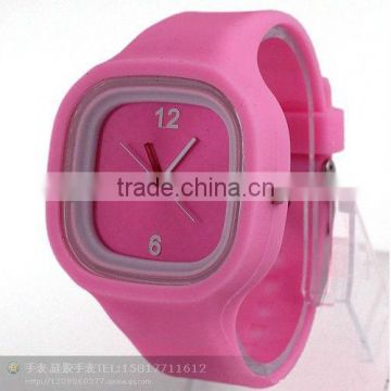 make cheap custom silicone wrist watche