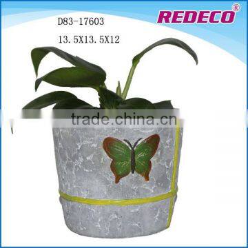 Cement garden pot for sale