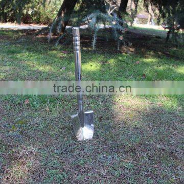 High Grade and Quality All Stainless Steel Survival Camping Garden Shovel photo-2