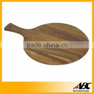 Good Quality Racket Shaped Wooden Pizza Cutting Board