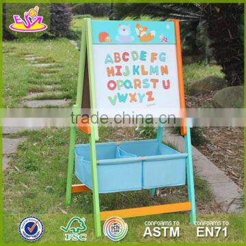 2017 New Design Wooden Magnetic Drawing Board High Quality Wood Kids Drawing Board Best Wood Drawing Board for Toddlers W12B103 photo-4