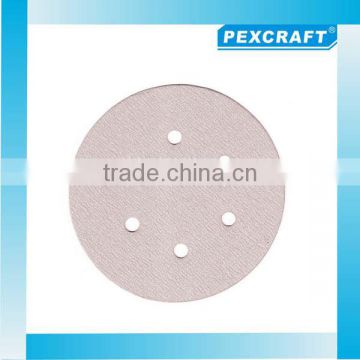 Grey Stearate No Load Velcro Sanding Disc 125mm with holes/ without hole