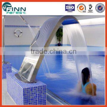 Cheap and High Quality Indoor Artificial Mini Pool Fountain and Waterfall for Home photo-3