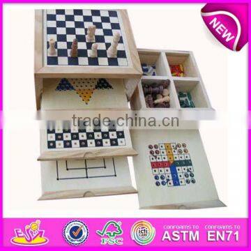 2015 Multifunction Wooden Chess Set for sale,Wooden Game Board Chess Set for aduits,hot sale wooden chess set toy WJ277100